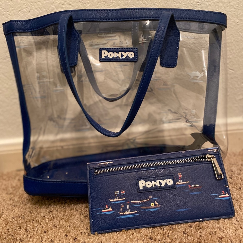 Studio ghibli Ponyo purse and matching wal…